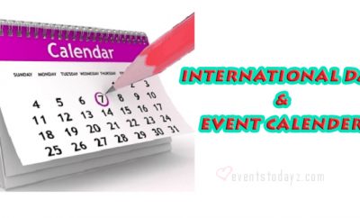 International Days & World Events Calendar
