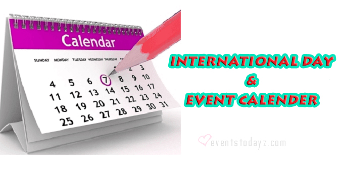 International Days & World Events Calendar