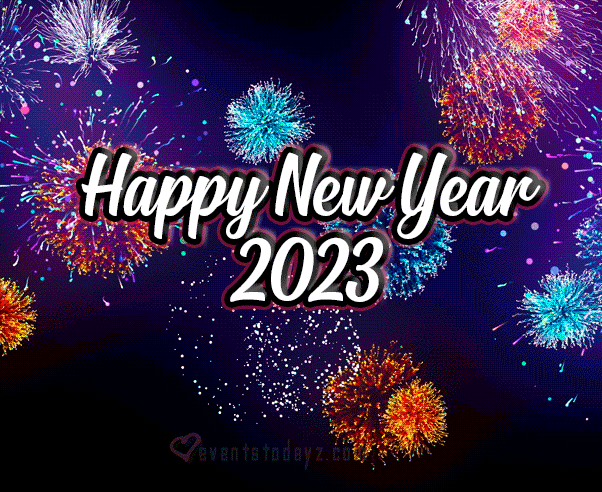 Happy New Year Eve 2023 GIF & Animations | New Year Greetings