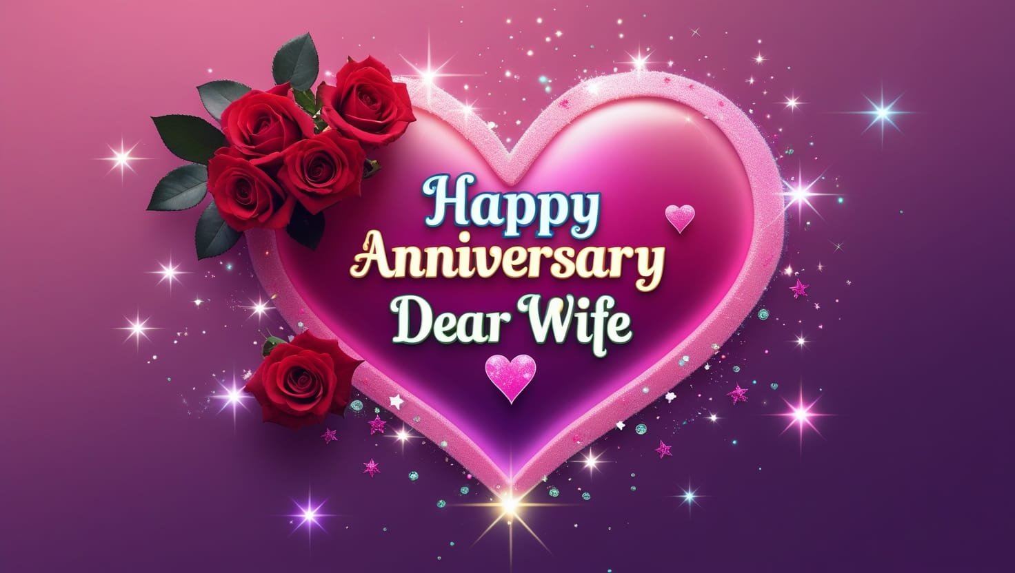 happy anniversary dear wife image