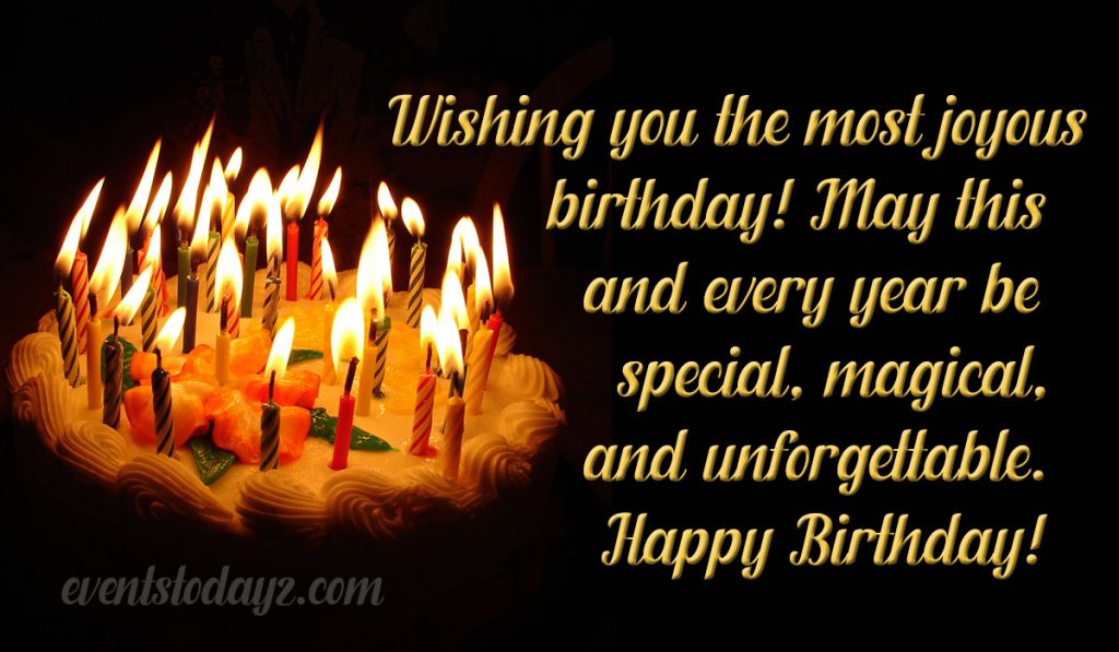 Happy Birthday To You | Birthday Wishes Messages