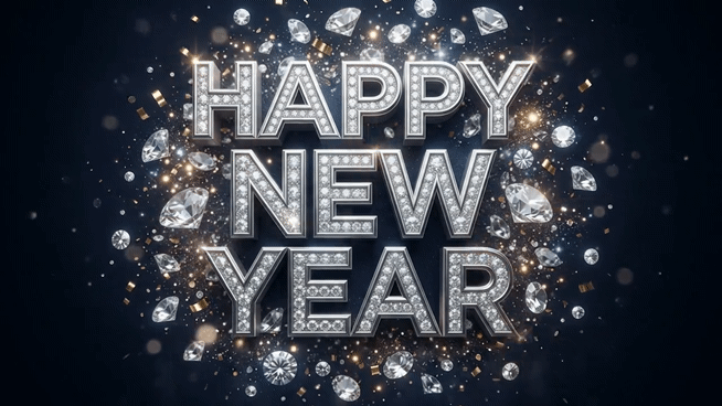 happy new year free gif