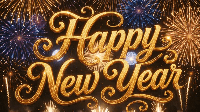 happy new year animated image