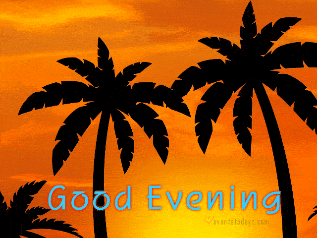 Good Evening Gif Images Animated Pictures Evening Quotes