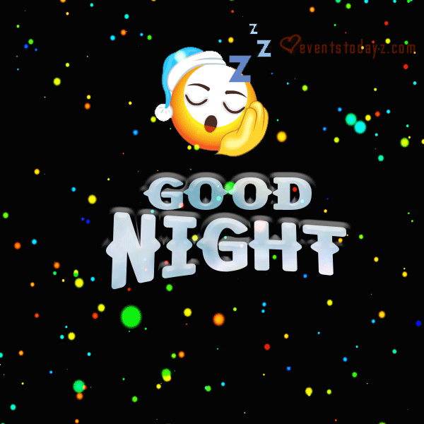Good Night GIF Images With Quotes, Wishes & Messages