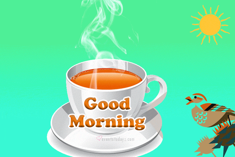 Animated Good Morning GIF With Greetings & Messages