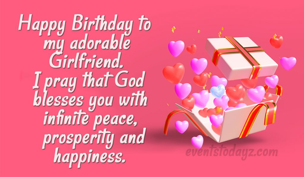 birthday wishes for GF image