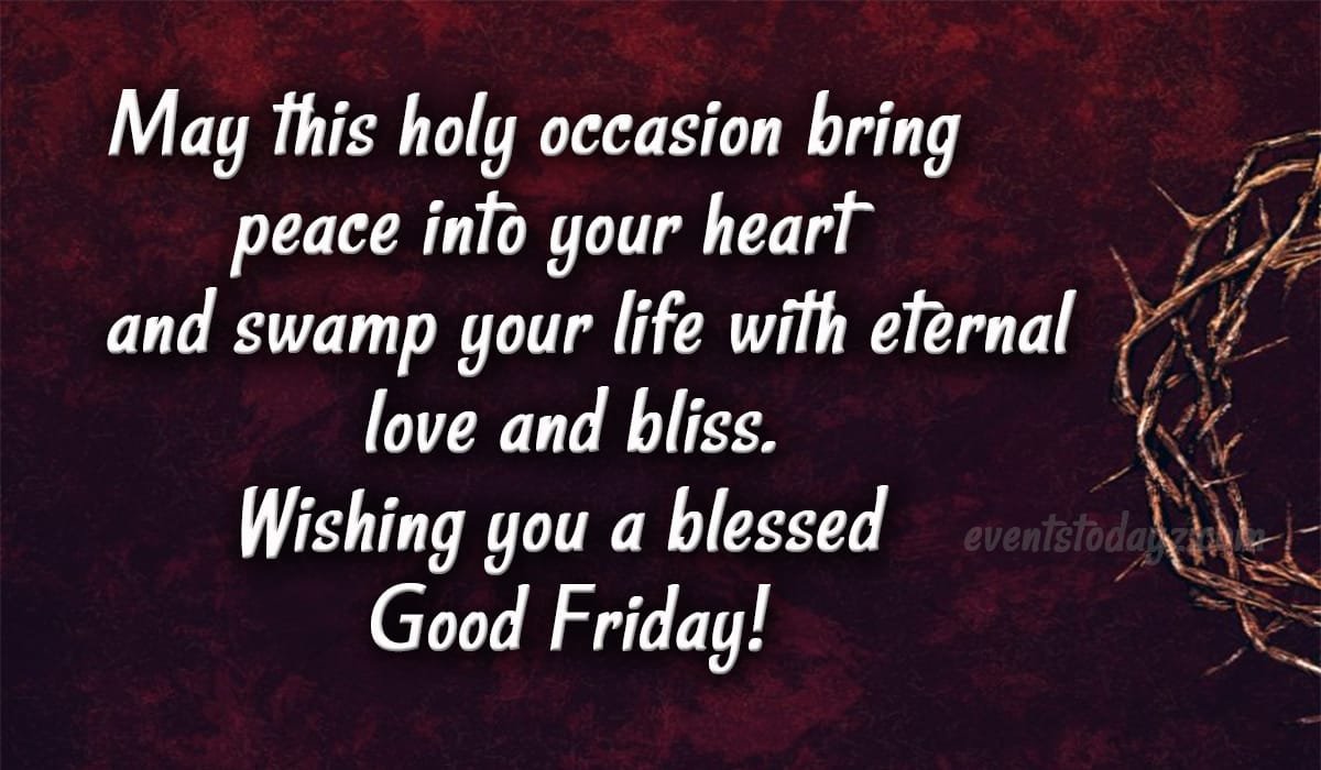 Good Friday Wishes, Quotes & Messages With Images