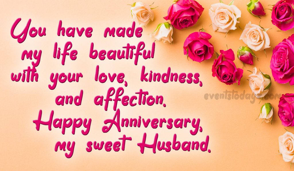 anniversary wishes for my husband