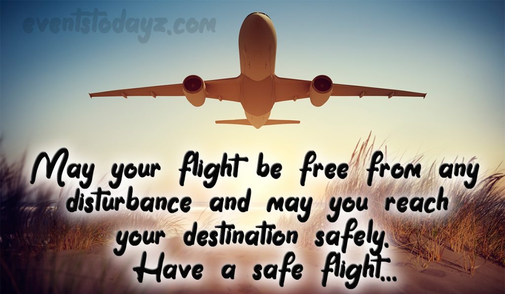 have safe flight wishes image
