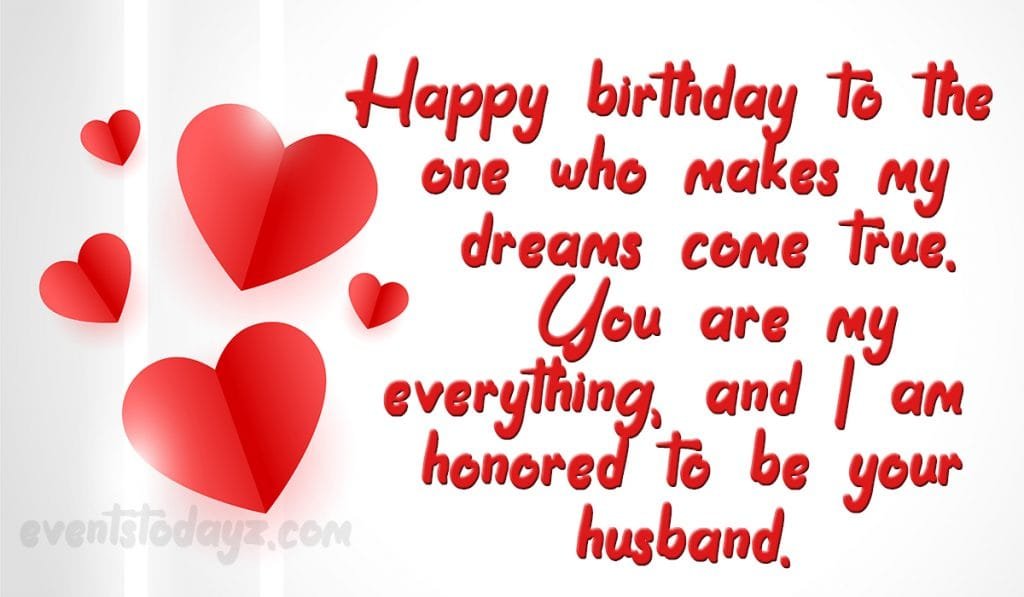 birthday message for wife