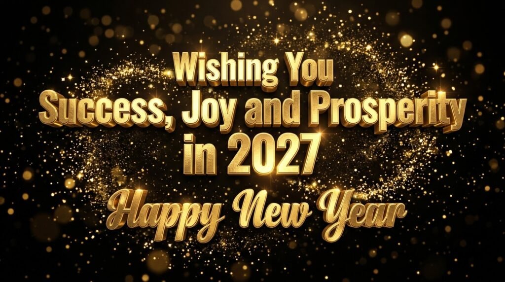 happy new year wishes message 2027