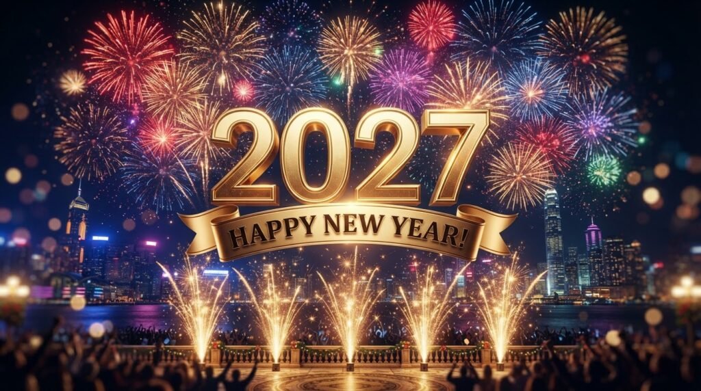 happy new year 2027 image