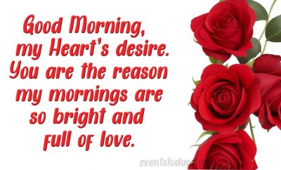 good morning love messages image