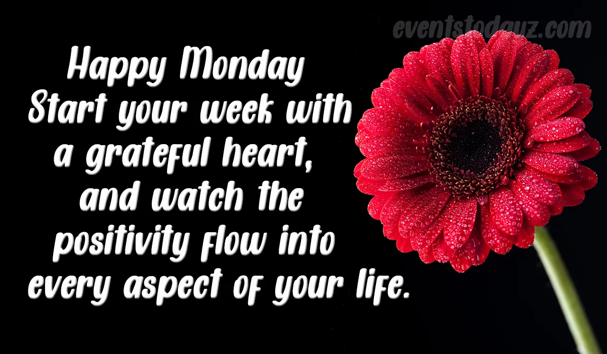 happy monday wishes image