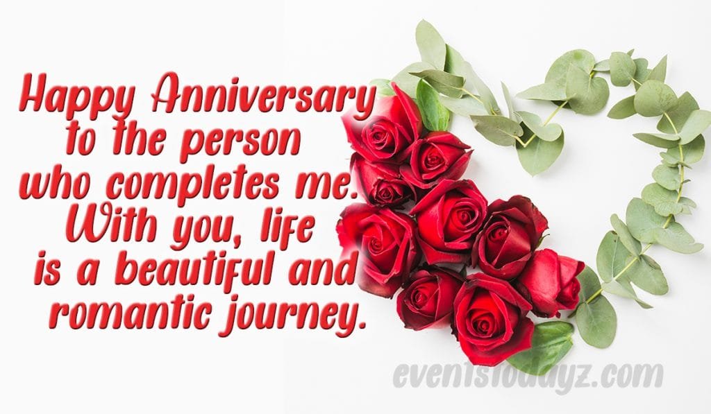 Anniversary Wishes For Love | Happy Anniversary My Love