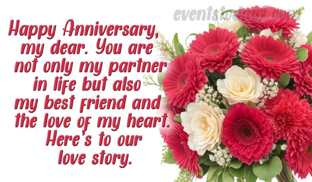 anniversay message for love