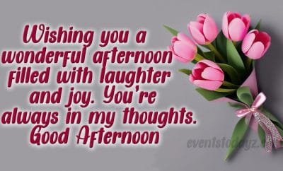 good afternoon greetings