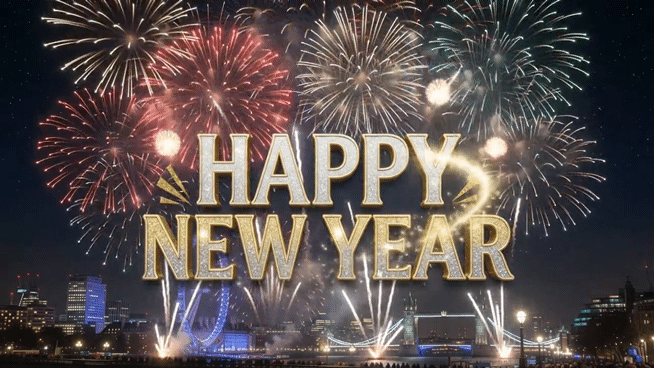 happy new year 2027 gif