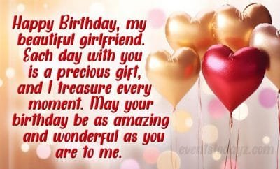 birthday wishes for girlfriend