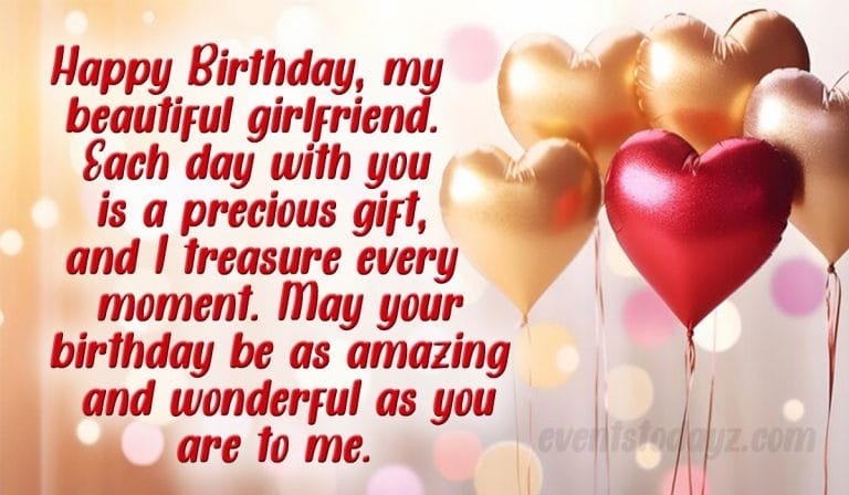 birthday wishes for girlfriend