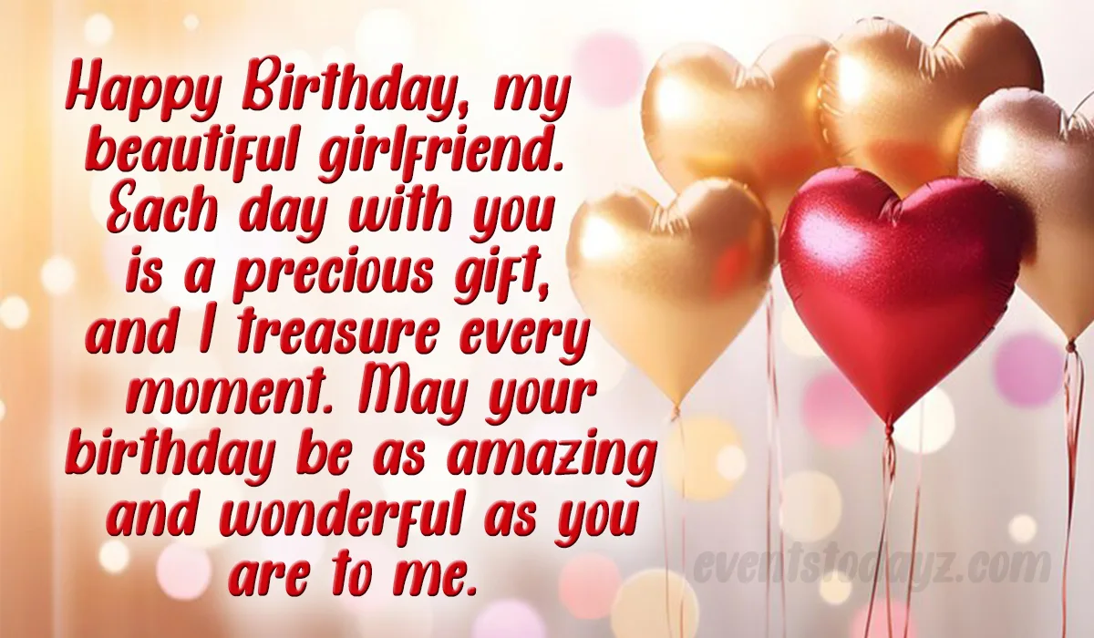 birthday wishes for girlfriend