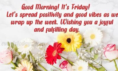 good morning friday message