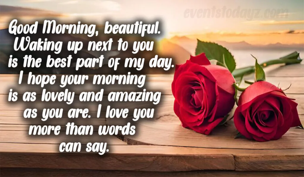good morning wife image