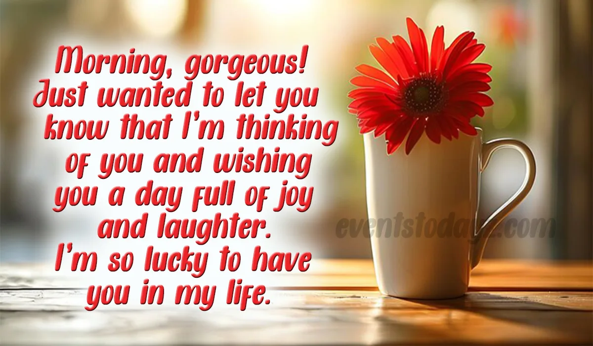 morning greetings for wife