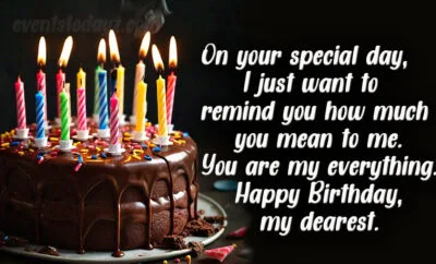 birthday message for hubby