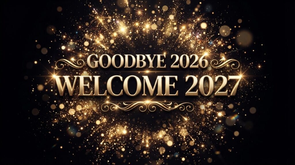 good bye 2026 welcome 2027