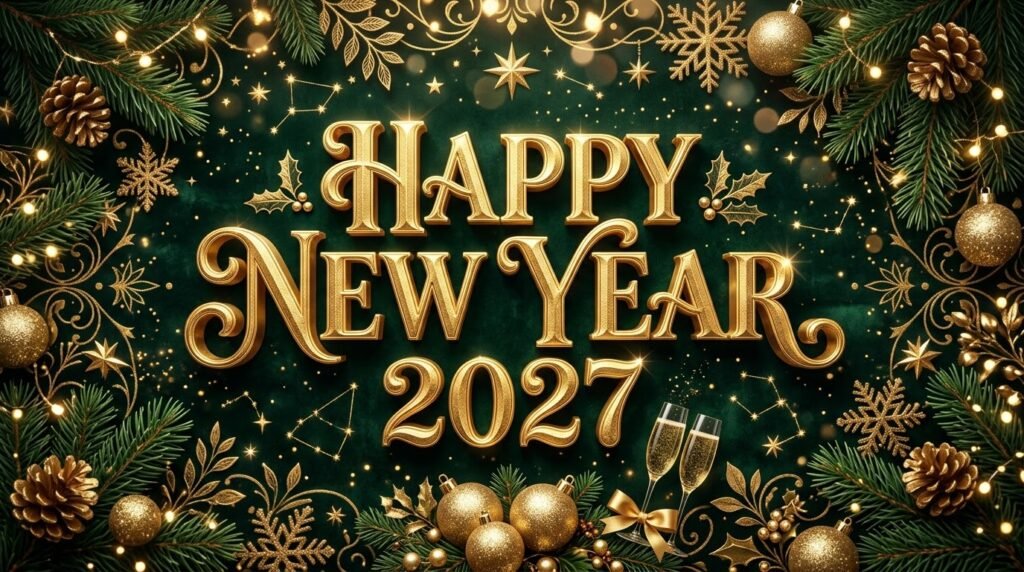 happy new year 2027 image free
