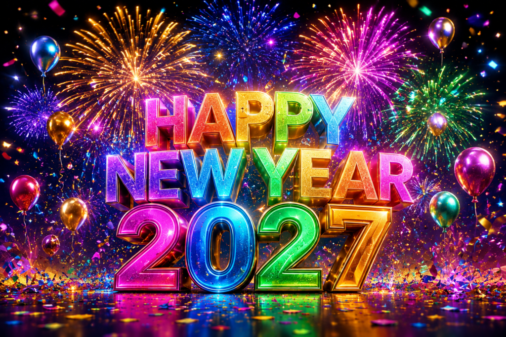 happy new year greeting card image