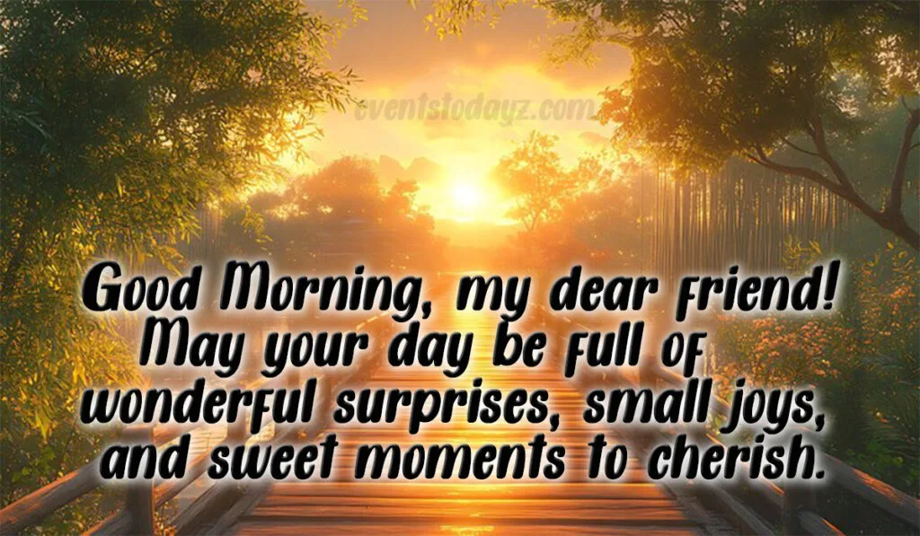 good morning messages for friends