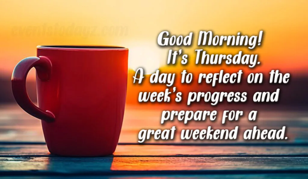 good morning thursday image