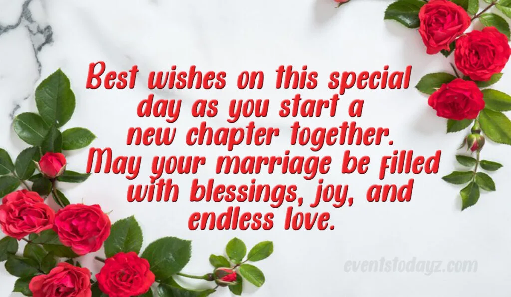 best wishes for wedding