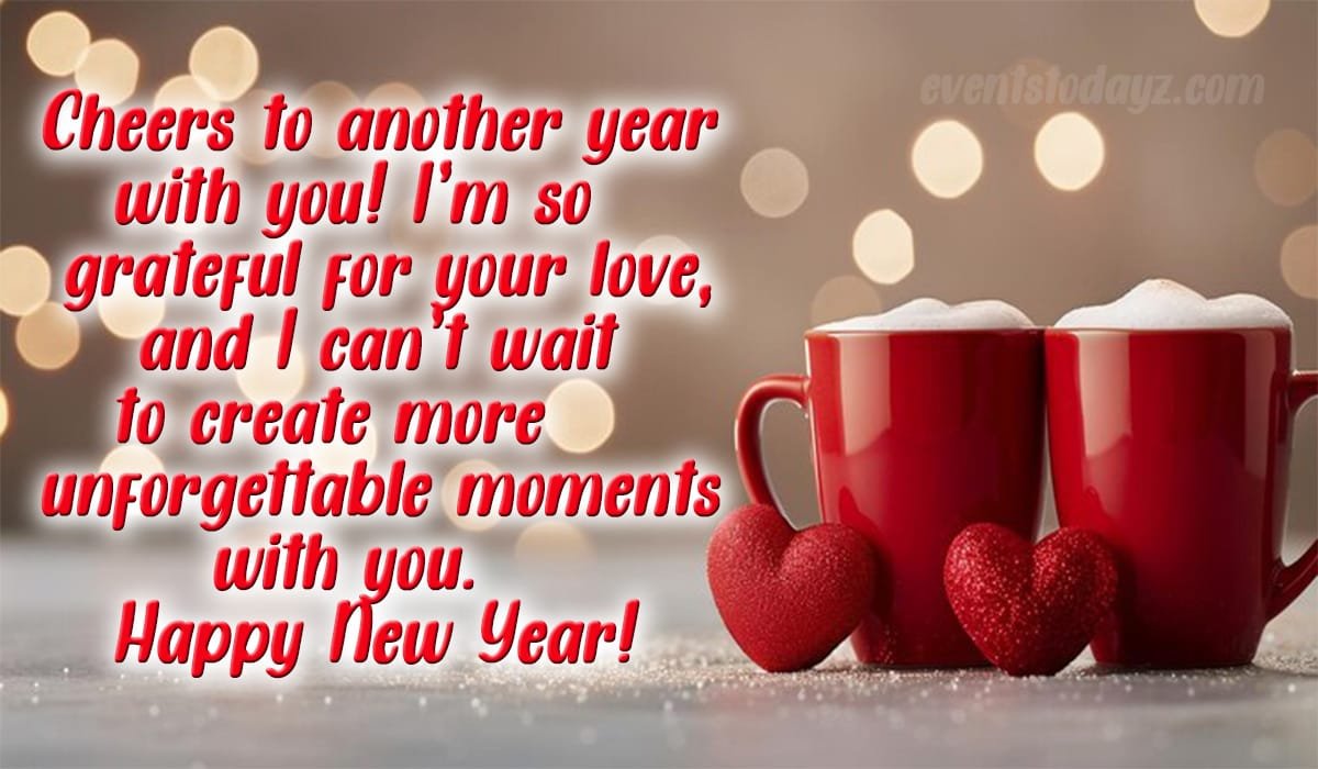 New Year Love Wishes & Quotes With Images