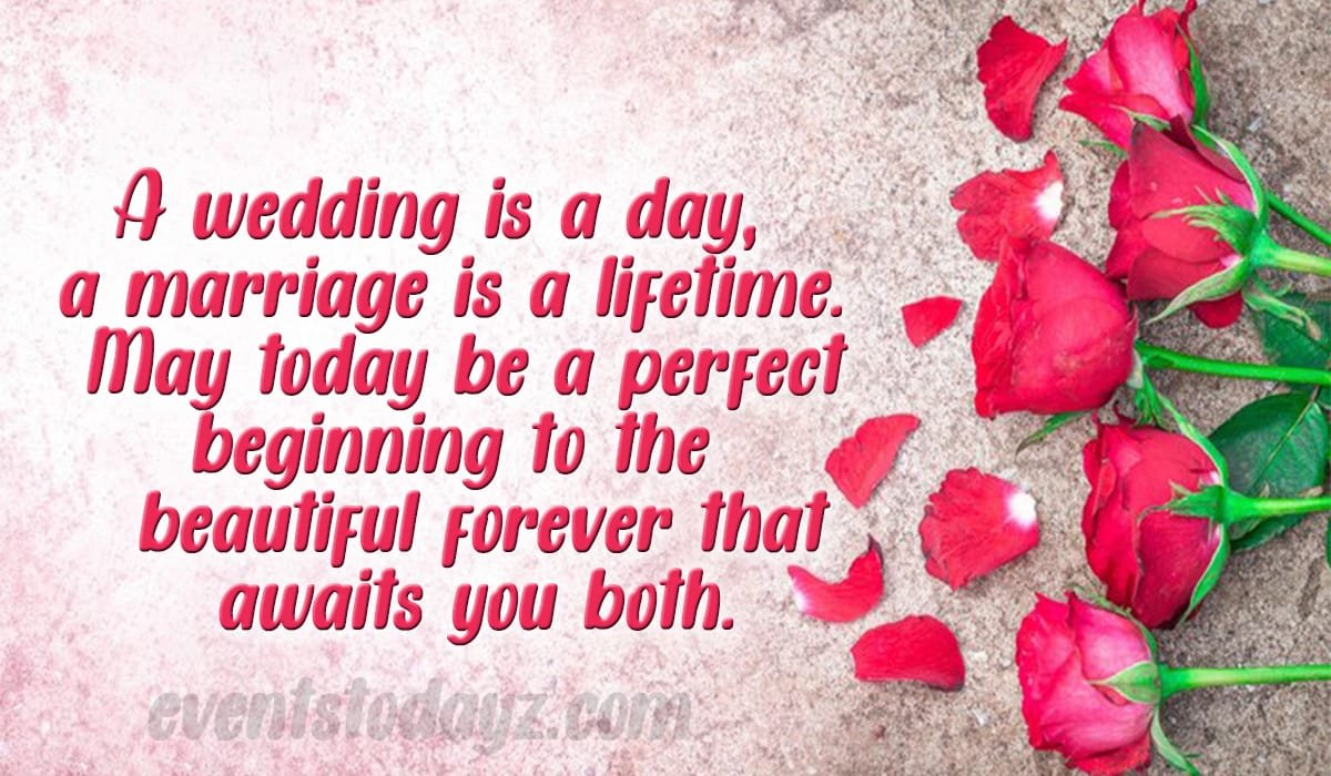 Wedding Day Greetings, Quotes, Wishes & Messages