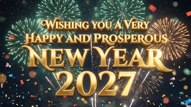 happy new year 2027 gifs
