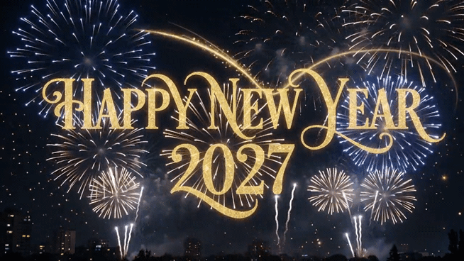 happy new year gif animation