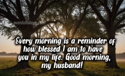 good morning husband image