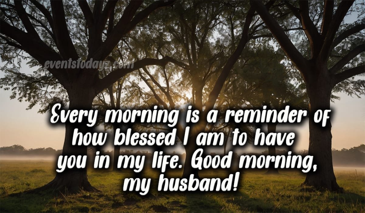 good morning husband image