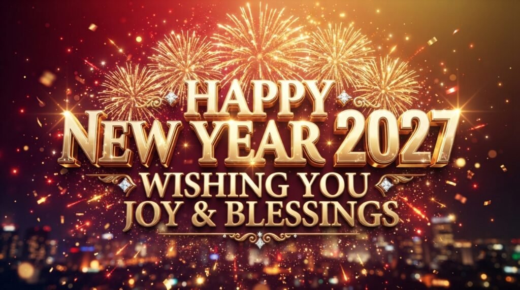 happy new year 2027 image