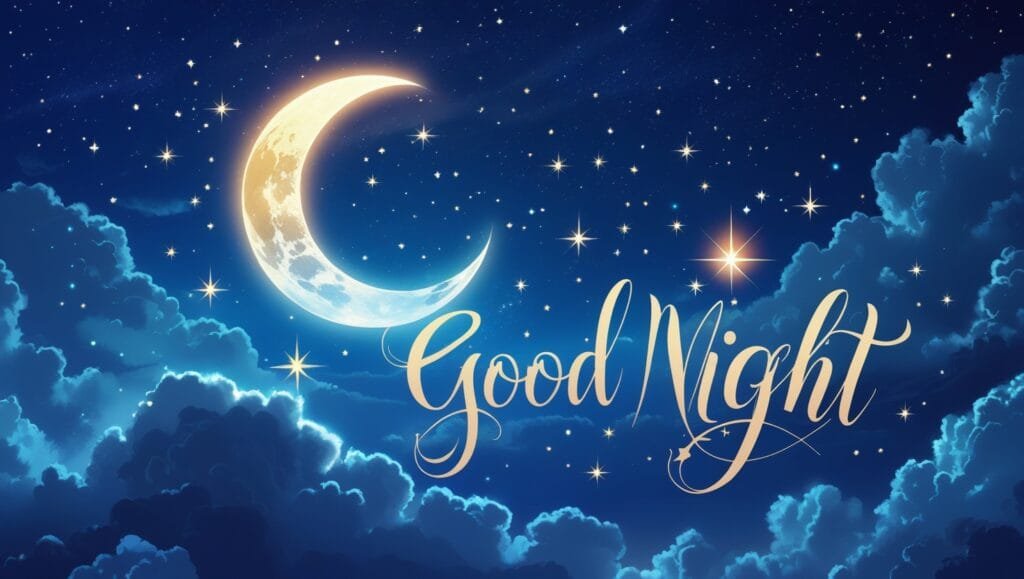 good night image