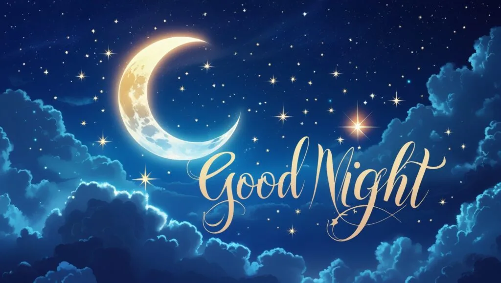 good night image