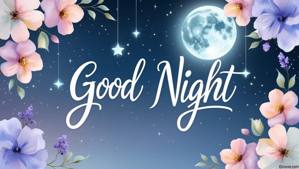 good night beautiful image