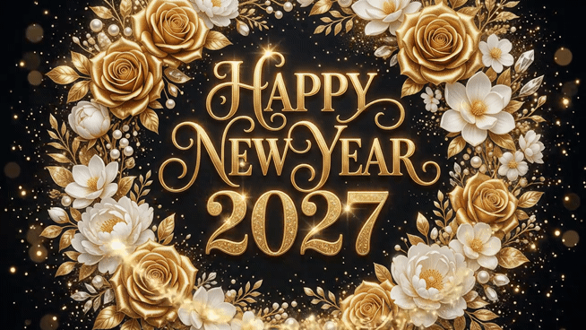 happy new year 2027 gifs