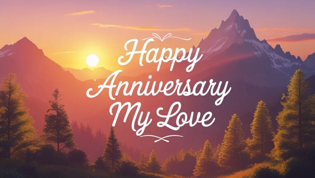anniversary card for love