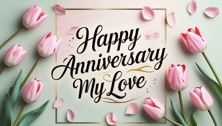 anniversary love card