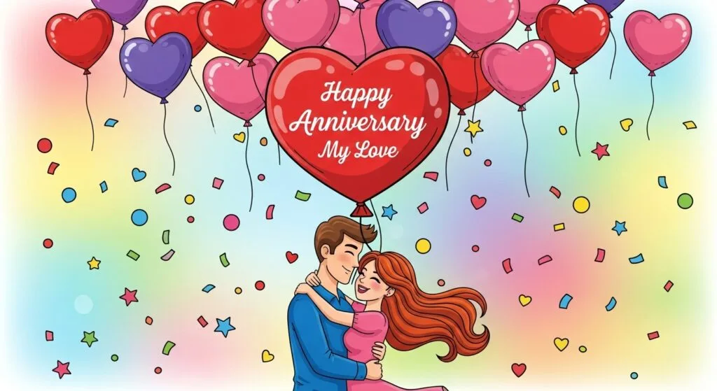 cute happy anniversary my love